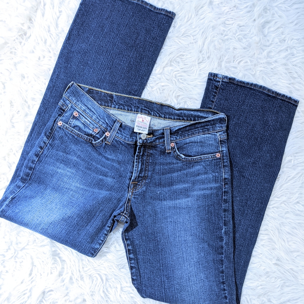 Lucky Brand 🍀Size 10 Midrise Flair Blue Jeans